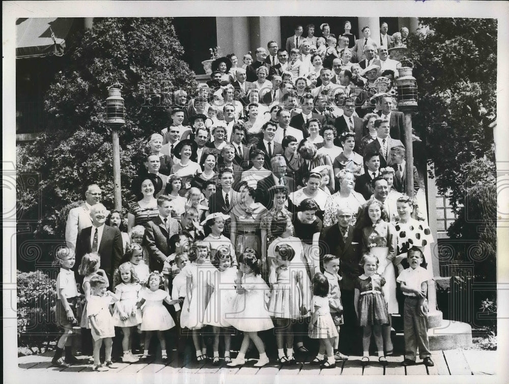 1959 Detroit, Mich 50th Reunion of Wm Stocker family  - Historic Images