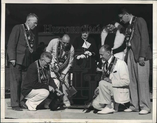 1937 CRedding, Regan, Russell,Mrs Dorsey,Begley,Meyer,Millington - Historic Images