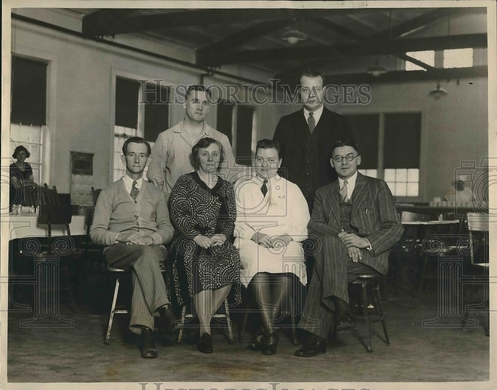 1930 Columbia Conserce co. Wm Hines,D Nordholt,Horner,Mullen,Lucas - Historic Images