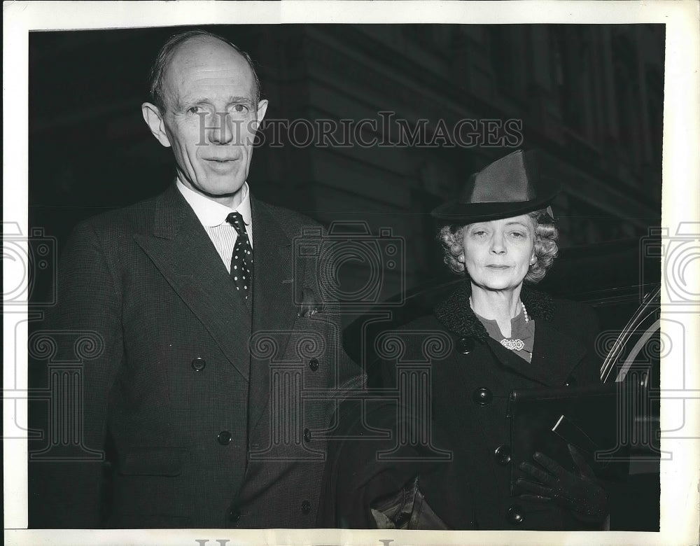 1941 Lord and Lady Halifax arrive in D.C.  - Historic Images