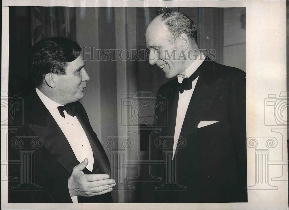 1941 Press Photo British Amb Lord Halifax & Wendell Wilkie - nea91236 - Historic Images