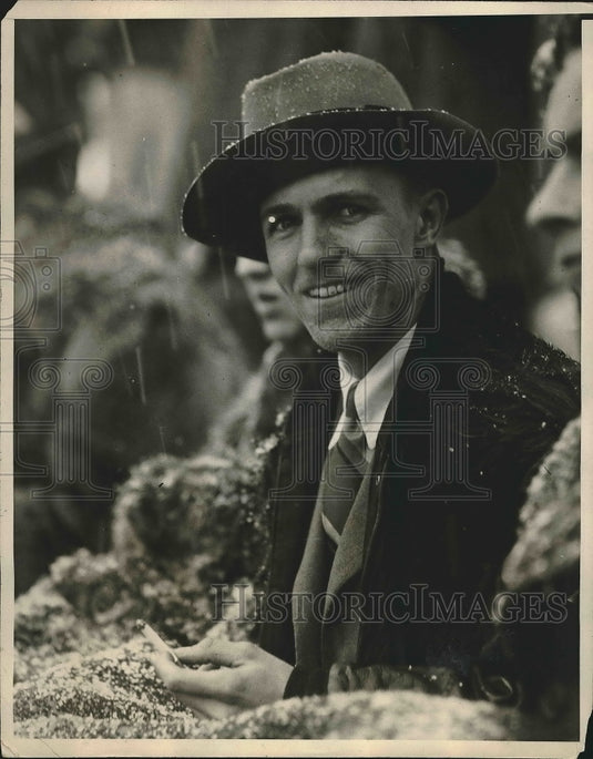 1929 Philip R. Sherman, youngest Justice of Peace in N.H. - Historic Images
