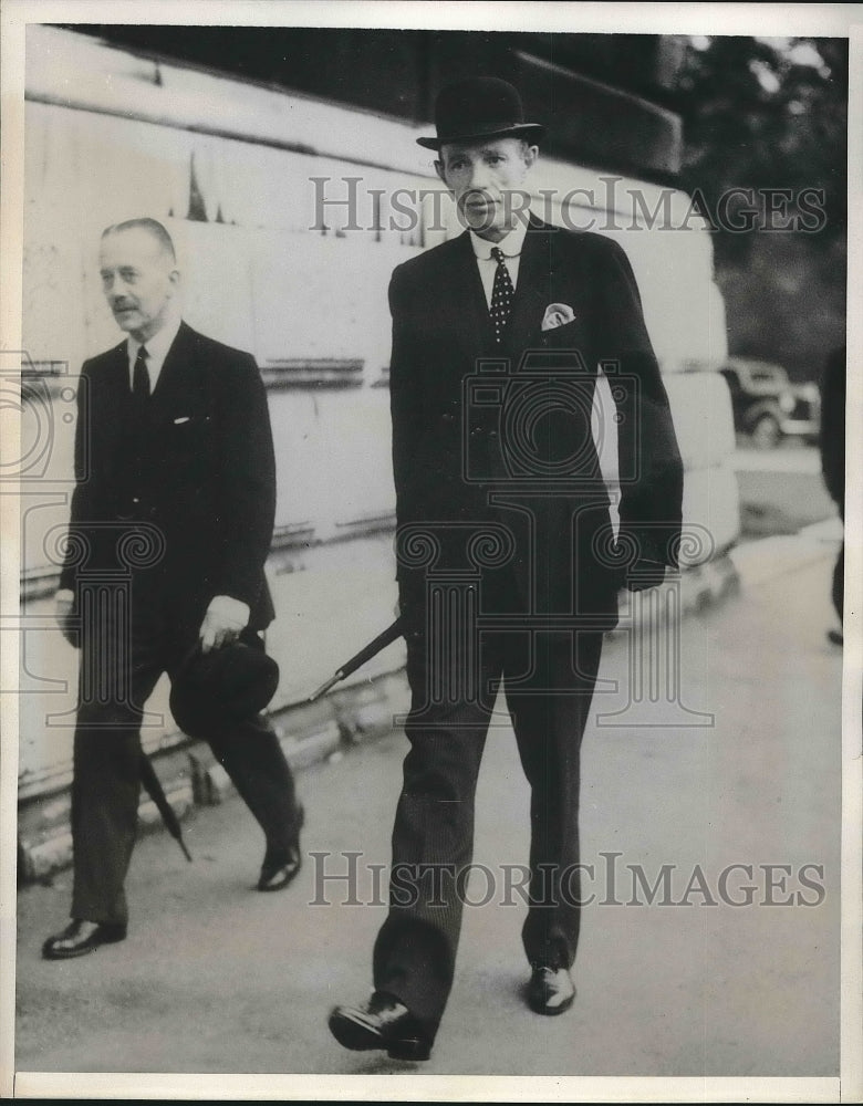 1939 Press Photo Britain&#39;s Foreign Minister Lord Halifax - Historic Images