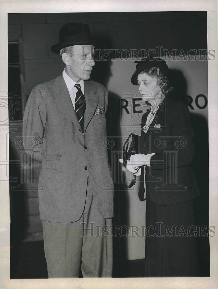 1945 Britain's Foreign Minister Lord Halifax & Lady Halifax - Historic Images