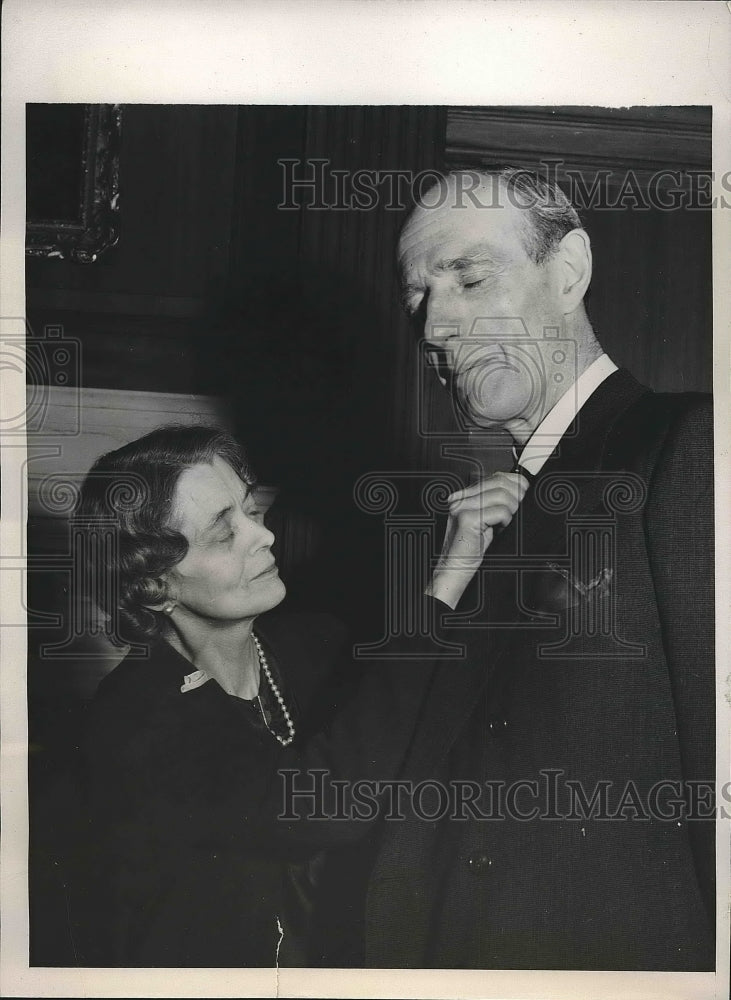 1941 British Amb. Lord Halifax to U.S. and Wife in Washington. - Historic Images