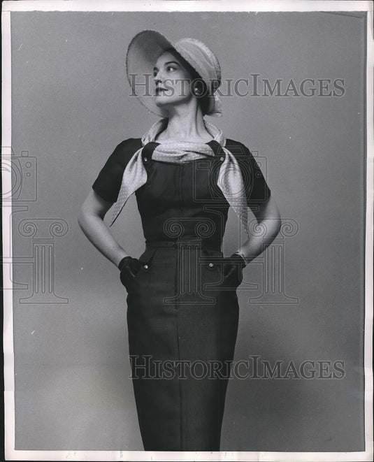 1956 Clothing designed by Mr. John  - Historic Images