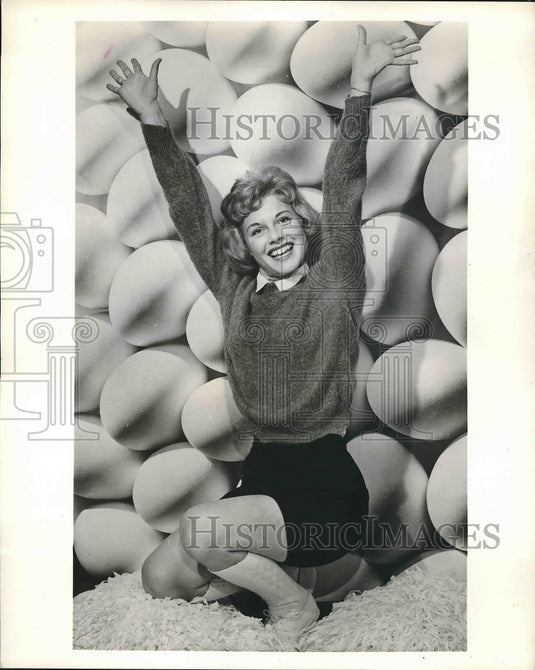 1962 Patricia Quillian Reigning Miss Eggtober of 1962  - Historic Images