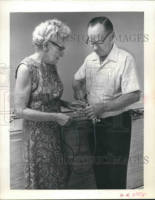 Mrs May Doubrave & Patrick Kenney  - Historic Images