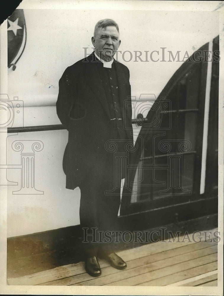 1928 Reverend Parkes Cadmun Federal Council Churches of Christ - Historic Images