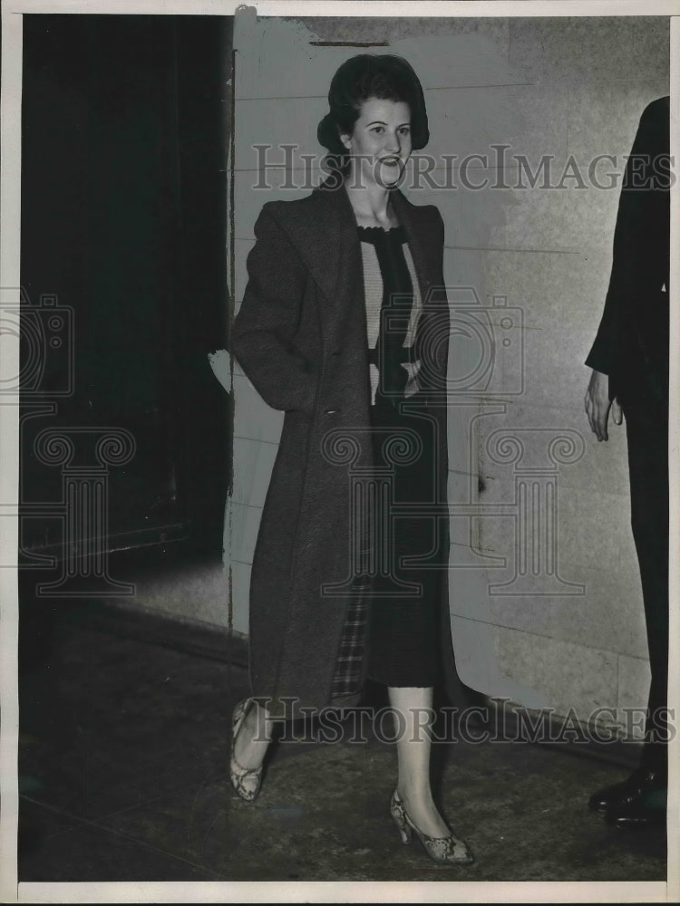 1938 NYC, alleged German spy Johanna Hofmann at court  - Historic Images