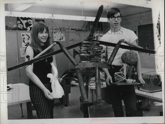 North High School Art Students  - Historic Images