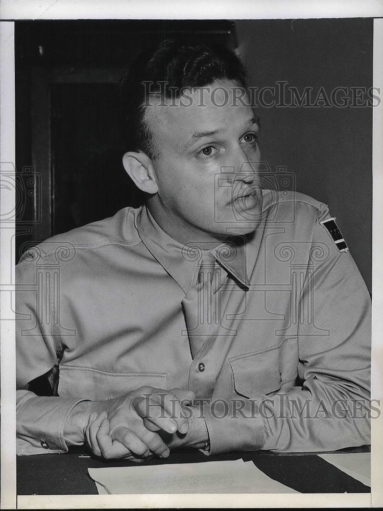 1942 Press Photo John Jacobs Anti Trust Division Justice Department Standard Oil - Historic Images