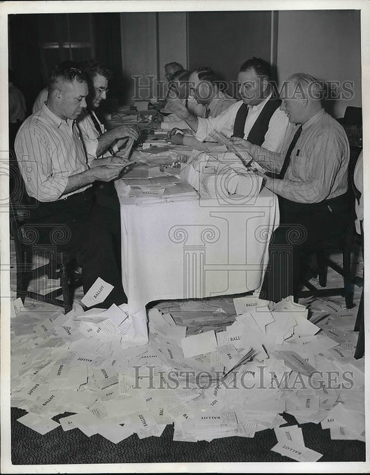 1941 Press Photo Chicago Headquarters Railroad Trainmen Organization - nea91963 - Historic Images