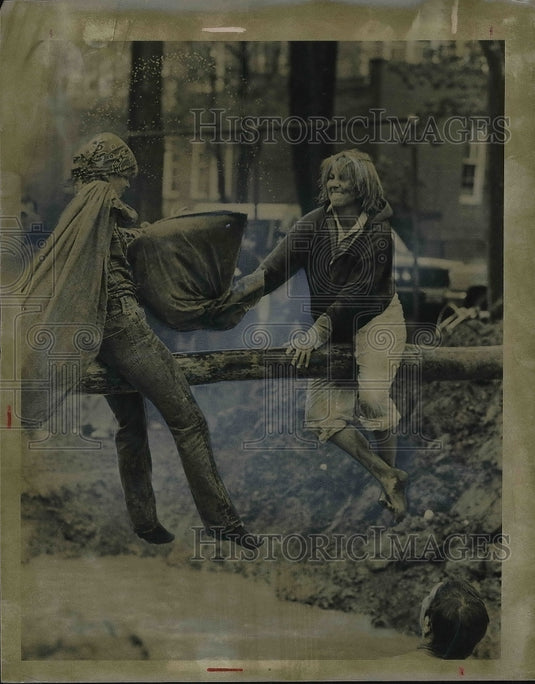 Ashland College Girls' Olympics, Penny Burson, Ellen Tisdale - Historic Images