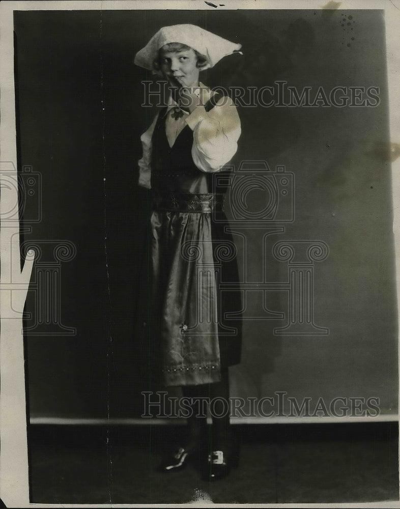 Swede, Bertha Benson in traditional garb  - Historic Images