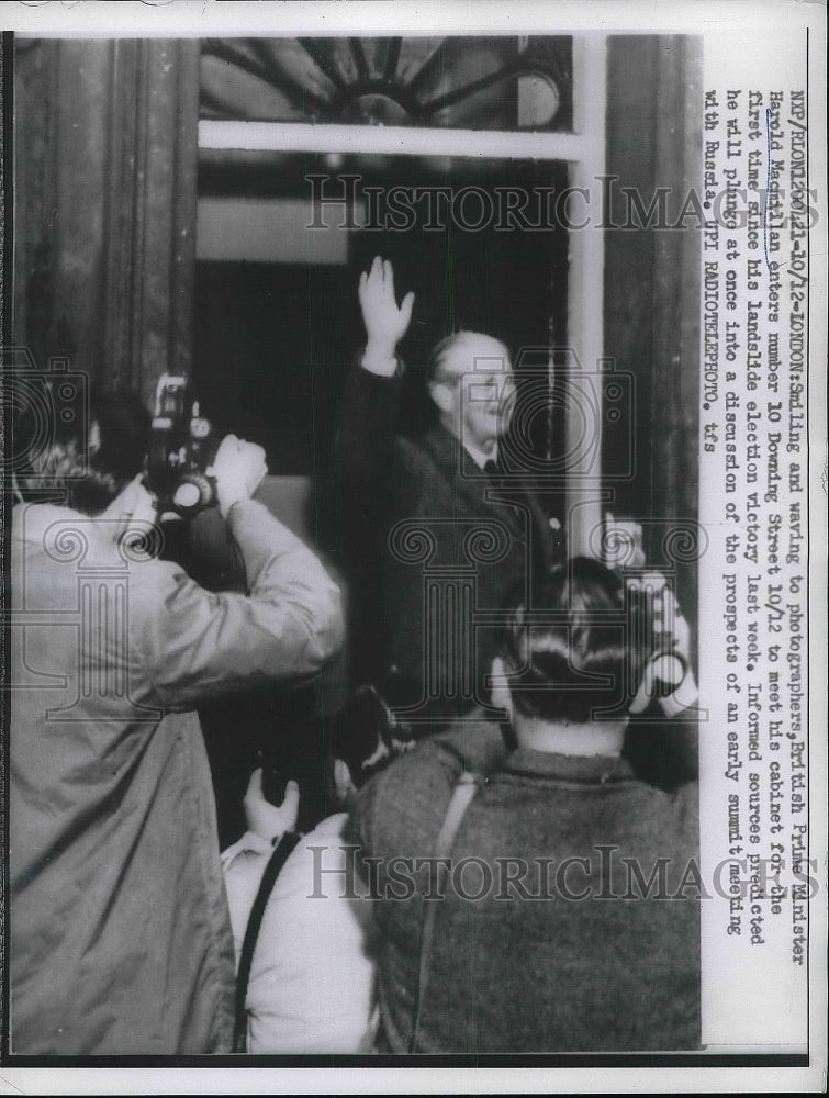 1959 British Prime Minister Harold Macmillan  - Historic Images