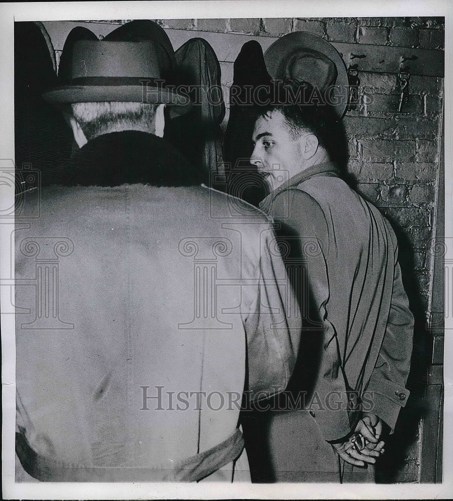 1949 Robert Bednasek charged with murder of Margaret Jackson - Historic Images