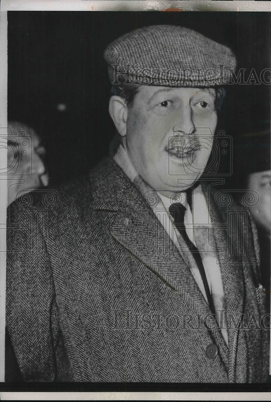 1959 Press Photo British Prime Minister Harold MacMillan Boarding Plane - Historic Images