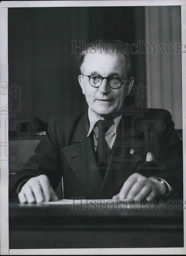 1949 Fritz Burmeister East German Government Official  - Historic Images