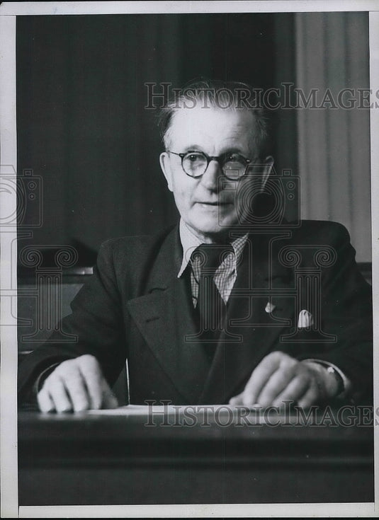 1949 Fritz Burmeister East German Government Official  - Historic Images