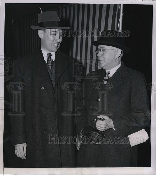 1949 George Bayes Director of Construction  - Historic Images
