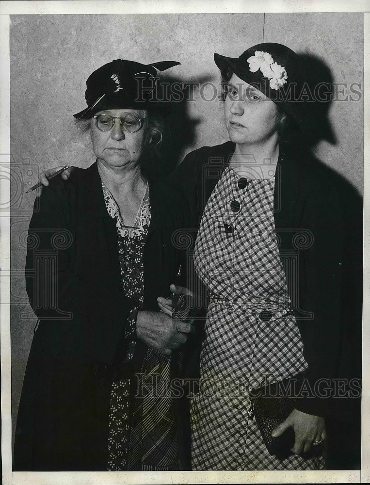 1935 Hollywood Mystery Murders Victim Family Baker and Reuter - Historic Images