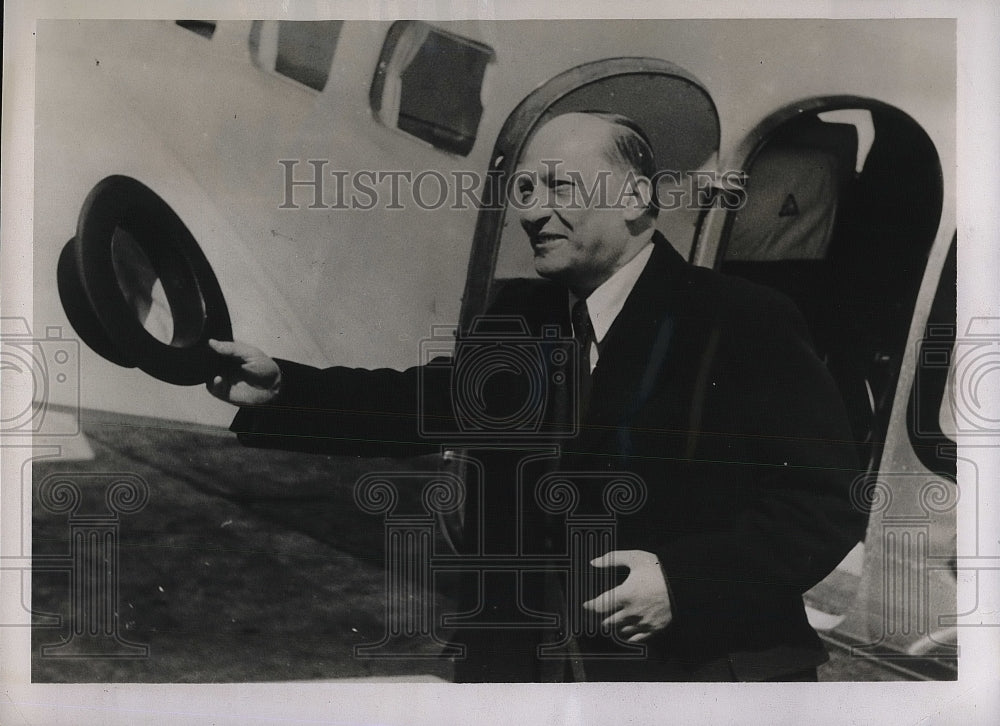 1939 Press Photo Yugoslavian Foreign Minister Alexander Tsintsar-Markovitch - Historic Images