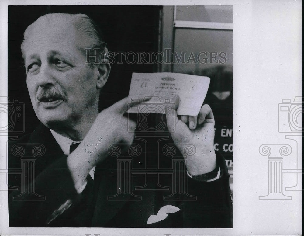 1957 Prime Minister of Great Britain Harold MacMillan  - Historic Images