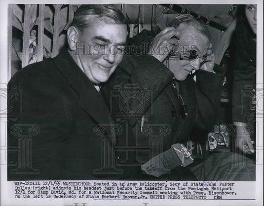 1955 Press Photo Secretary of State John Foster Dallas - nea92489 - Historic Images