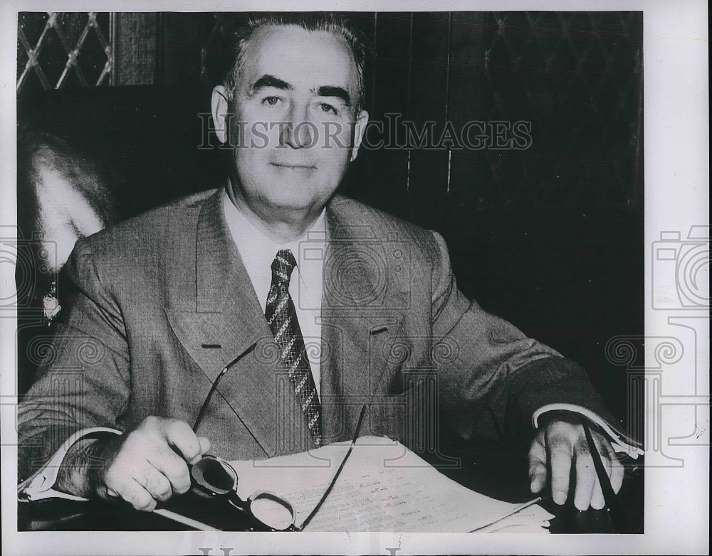 1955 Secretary of Labor Martin P Durkin  - Historic Images
