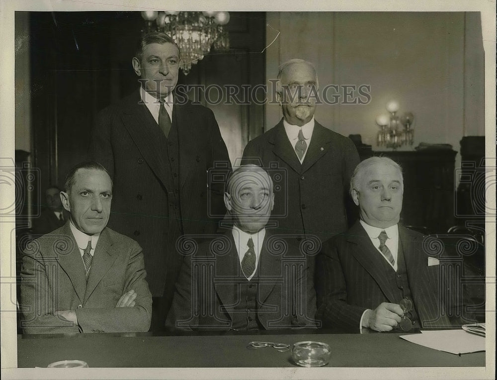 1927 Press Photo Sitting Shot of Elected Officials In Philadelphia - nea92522 - Historic Images