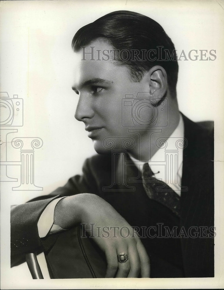 1934 Vocalist Jack Owens of NBC radio  - Historic Images