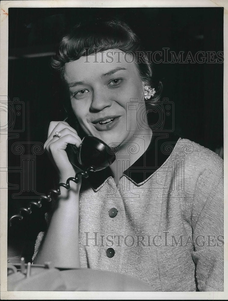 1959 Anita Tanner at Rillins College in Ohio  - Historic Images