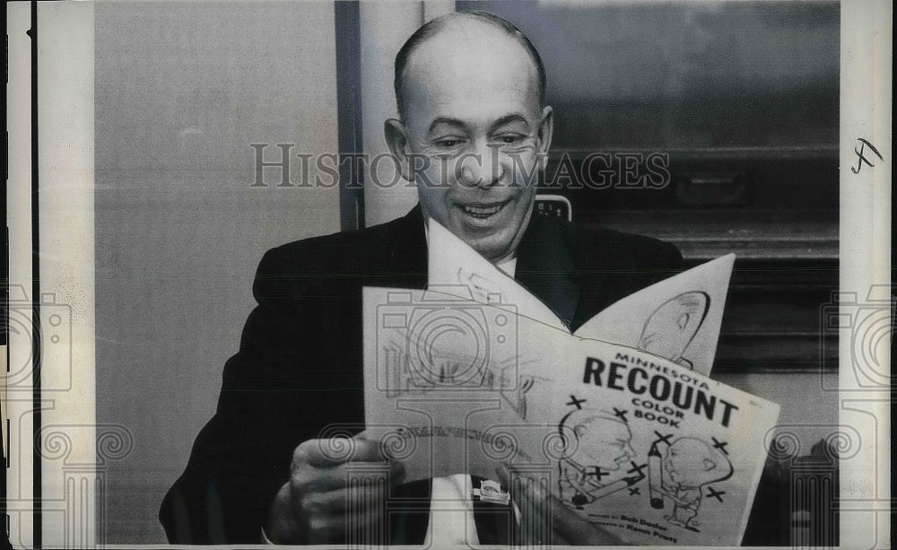 1963 Minn. Gubernatorial candidate Karl Rolvaag  - Historic Images