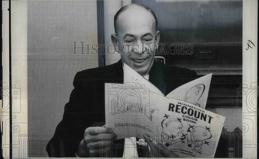 1963 Minn. Gubernatorial candidate Karl Rolvaag  - Historic Images