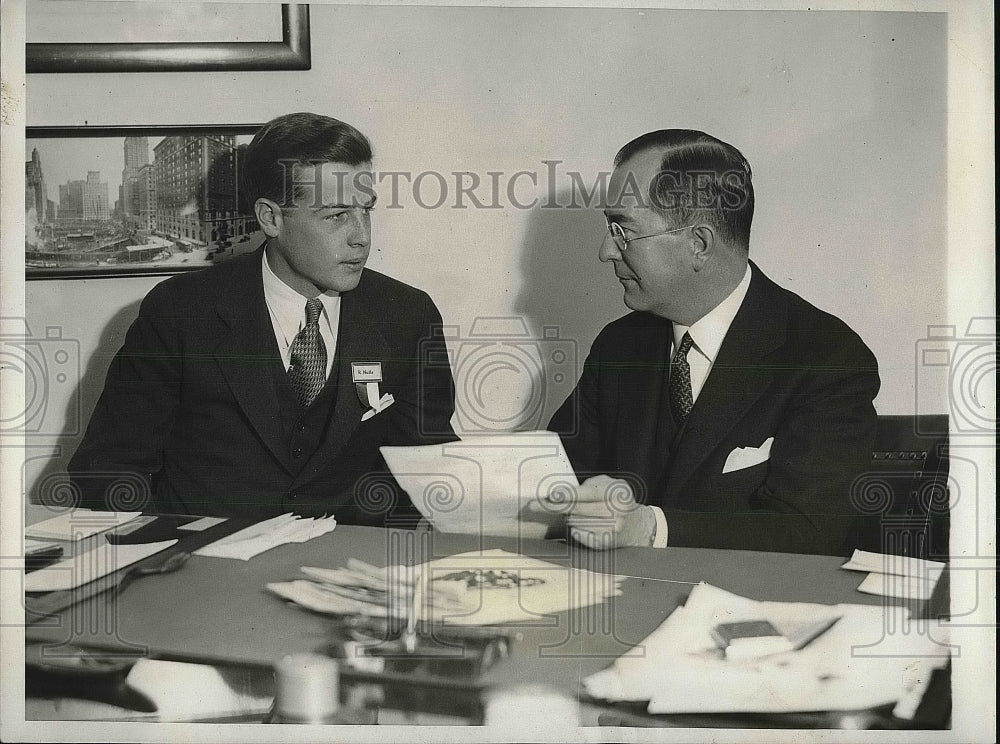 1931 Cornell Students Direct Waldorf - Historic Images