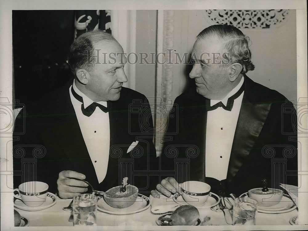 1939 Dr. Homer Rainey, Senator Tom Connally, Speak At Dinner - Historic Images