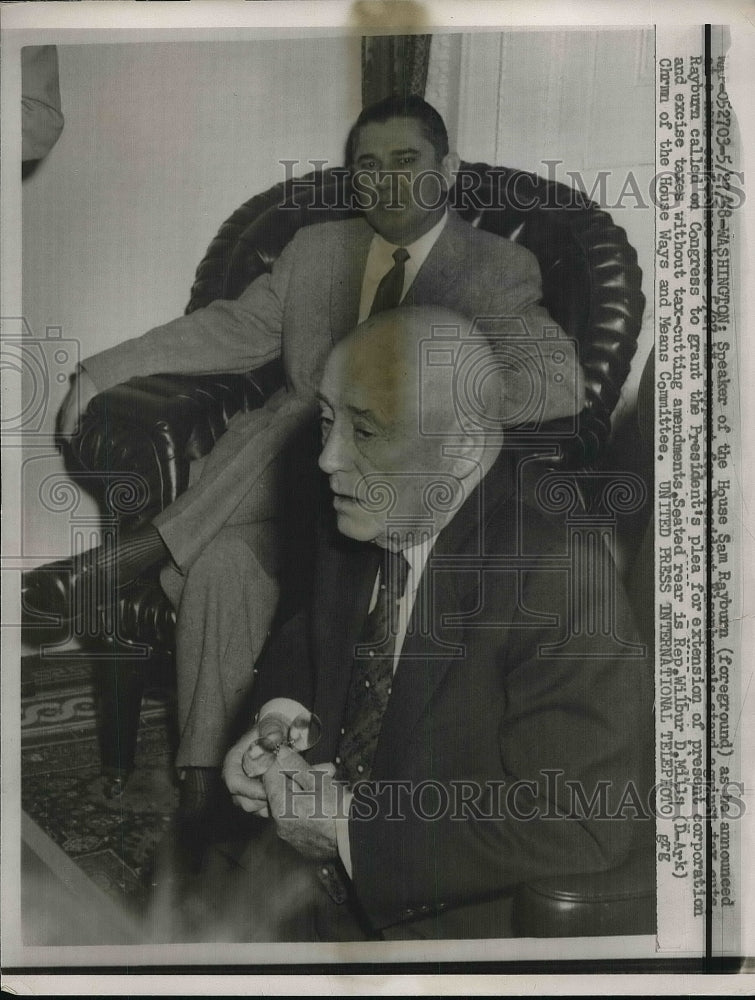 1958 Speaker of the House Sam Rayburn  - Historic Images