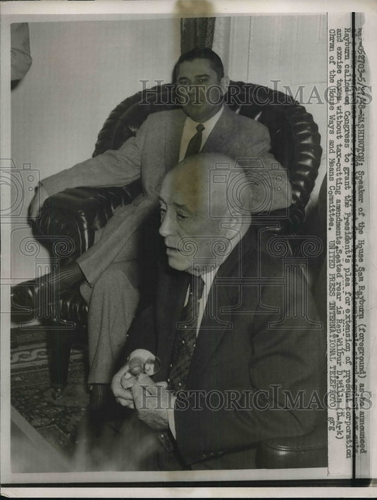 1958 Speaker of the House Sam Rayburn  - Historic Images