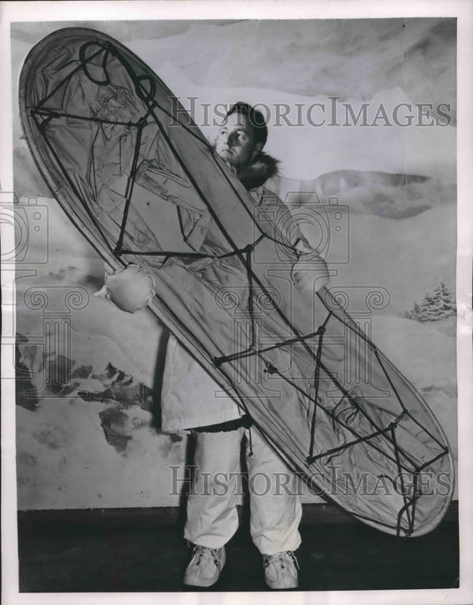 1951 sled used by U.S. Army for Arctic operations  - Historic Images