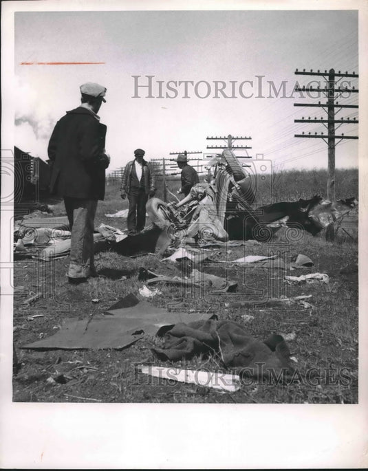 1950 New York Central Train Accident, Alexander Miller, John Micida - Historic Images