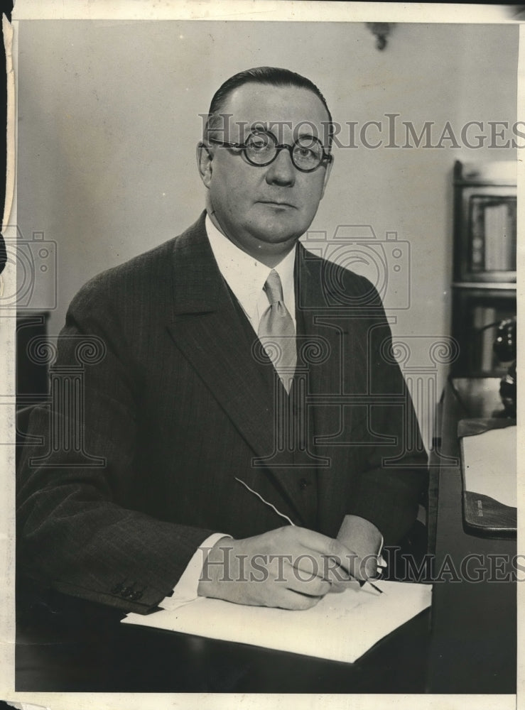 1931 George Hastings New Secretary To President Hoover White House - Historic Images