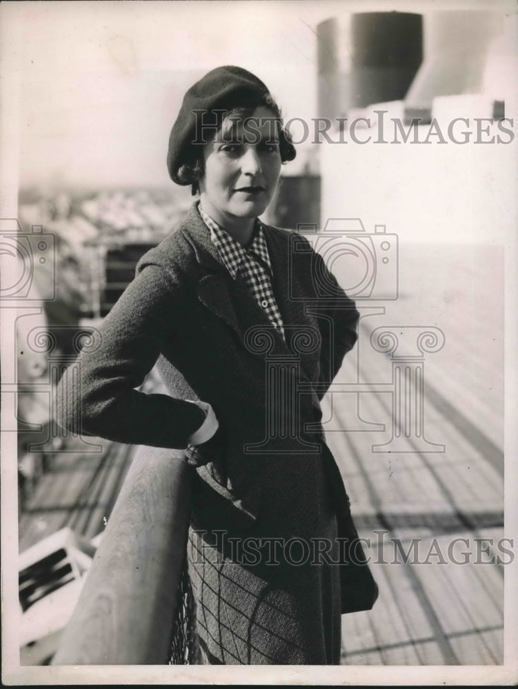 1935 Baroness Hatvany of Hungary  - Historic Images