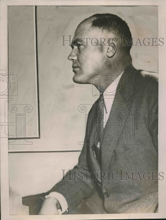 1937 Press Photo D.W. "Tommy" Tomlinson. - nea93233 - Historic Images