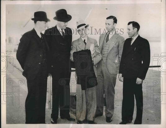 1936 Lloyd Lewis Awarded Eddie Cantor Peace Scholarship Losti it Pla - Historic Images