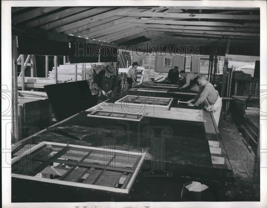 1946 Cleveland Contractor National Housing Agency Project - Historic Images