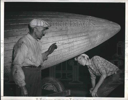 1942 Joseph Licha Son Charles Questioned By FBI Army Navy For Boat - Historic Images