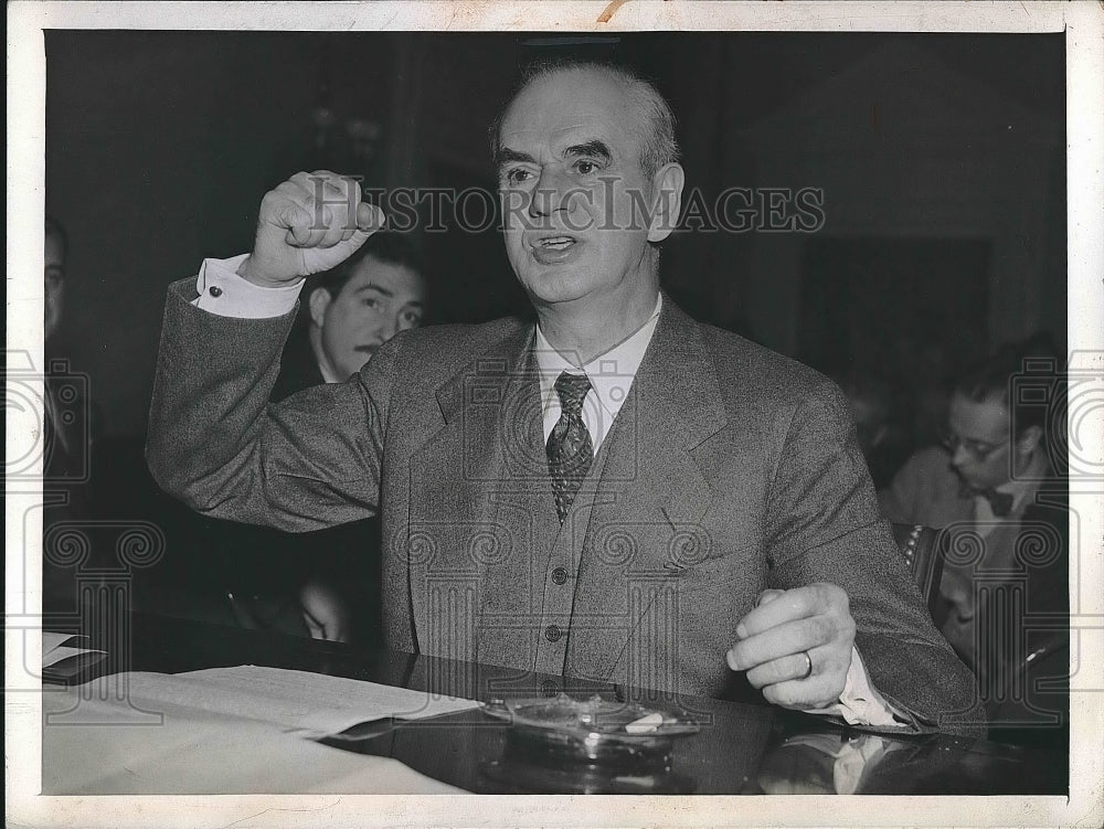 1945 President Philip Murray of the CIO at the House Military - Historic Images