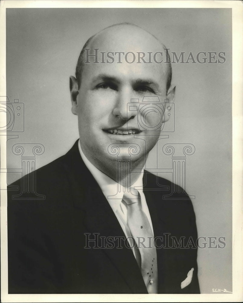 1962 Press Photo Michael M. Schweiger, Gen.Mgr of Euclid Charter House. - Historic Images