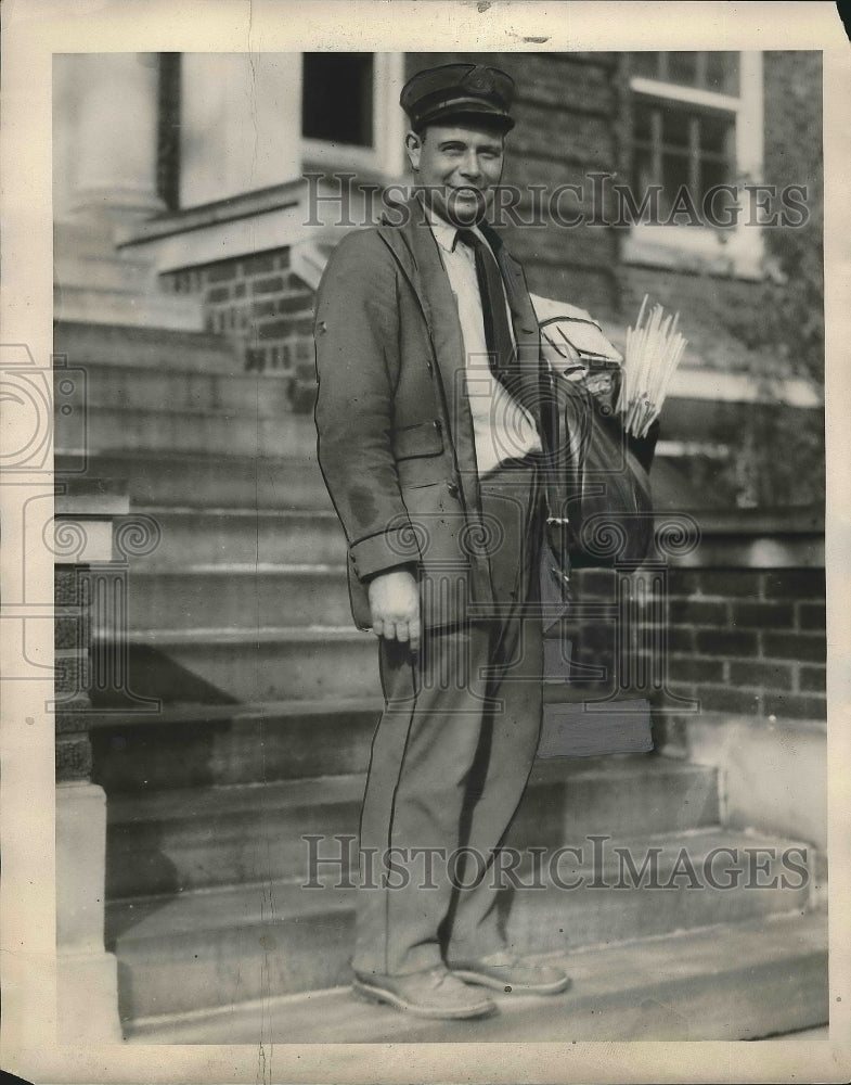 1937 Fred C. Goebel, Mail Carrier.  - Historic Images